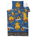 Blue - Front - Lion King Childrens-Kids Simba Single Rotary Duvet Cover Set