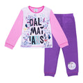 Pink-Purple - Front - 101 Dalmatians Girls Toddlers Pyjama Set