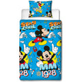 Blue - Front - Mickey Mouse Stay Cool Duvet Cover Set