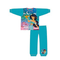 Blue - Front - Aladdin Girls Magic Pyjama Set