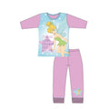 Pink - Front - Tinkerbell Girls Dream Pyjama Set
