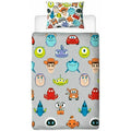 Multicoloured - Front - Disney Pixar Emoji Duvet Cover Set