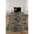 Black-Green - Back - Call Of Duty Warning Duvet Set