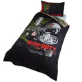 Black-Green - Front - Call Of Duty Warning Duvet Set