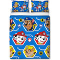 Blue - Front - Paw Patrol Rescue Rotary Double Duvet Set