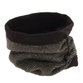 Graphite - Front - FLOSO Womens-Ladies Multipurpose Fleece Neckwarmer Snood - Hat