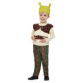 Green-Beige-Brown - Front - Shrek Baby Boys Costume Set