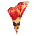 Multicoloured - Back - Smiffys Unisex Adult Pizza Costume Poncho