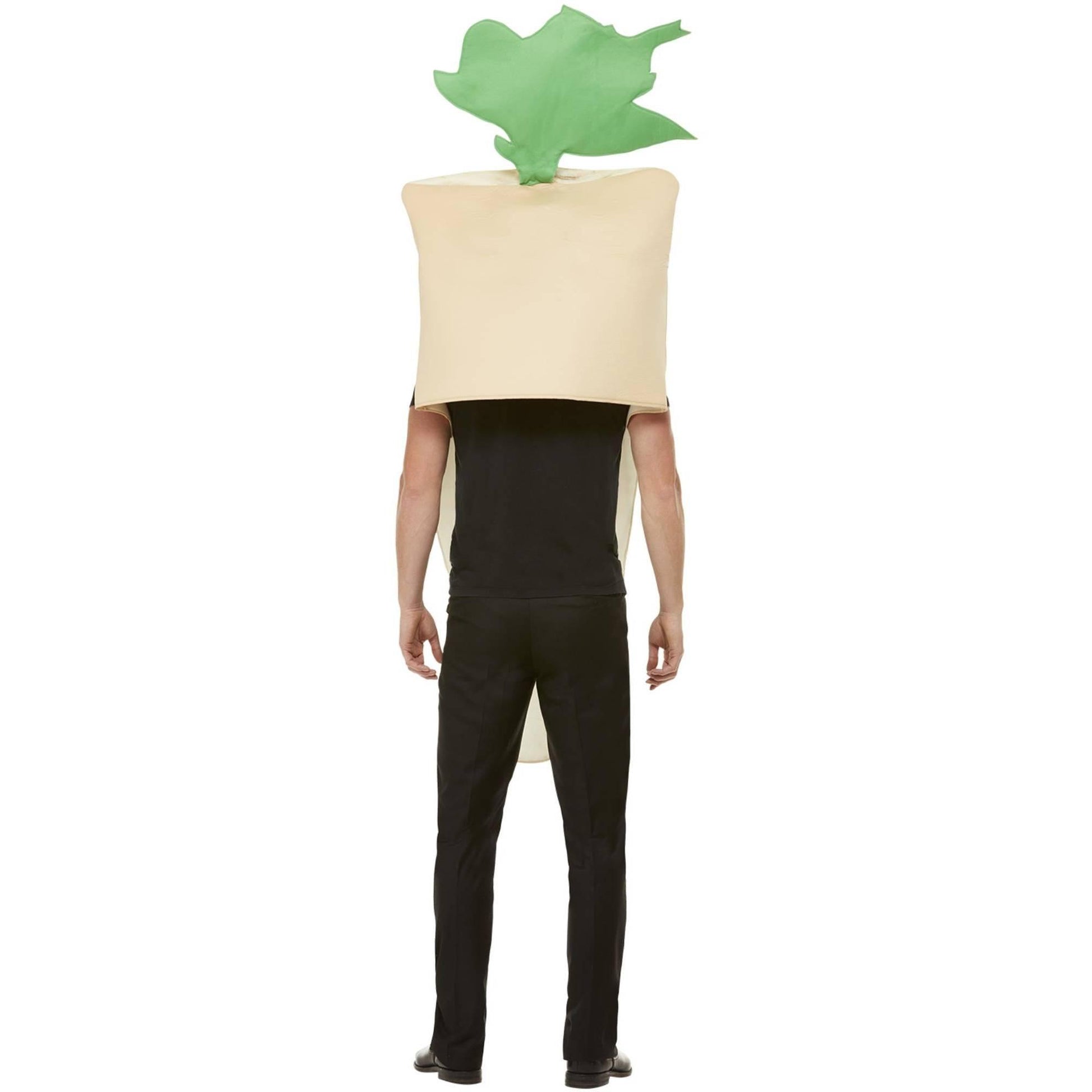 Brown-White-Green - Side - Smiffys Unisex Adult Parsnip Christmas Costume