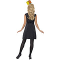 Multicoloured - Side - Smiffys Womens-Ladies Rubik´s Cube Costume