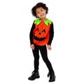 Orange - Front - Smiffys Childrens-Kids Pumpkin Halloween Costume