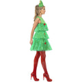Green - Lifestyle - Smiffys Womens-Ladies Christmas Tree Tutu Costume
