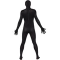 Black - Side - Smiffys Unisex Adult Bodysuit