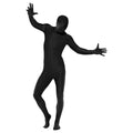 Black - Front - Smiffys Unisex Adult Bodysuit