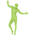 Green - Back - Smiffys Unisex Adult Bodysuit