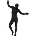 Black - Back - Smiffys Unisex Adult Bodysuit