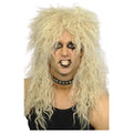 Blonde - Front - Smiffys Mens Hard Rocker Wig