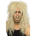 Blonde - Back - Smiffys Mens Hard Rocker Wig