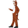Orange-Black-White - Lifestyle - Smiffys Childrens-Kids Tiger Costume