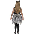 Black - Side - Smiffys Girls Deluxe Cat Costume