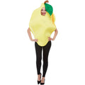 Yellow-Green - Back - Smiffys Unisex Adult Lemon Costume Tabard