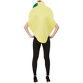Yellow-Green - Side - Smiffys Unisex Adult Lemon Costume Tabard