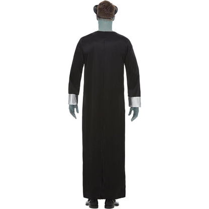 Blue - Side - Smiffys Unisex Adult Alien Lord Costume