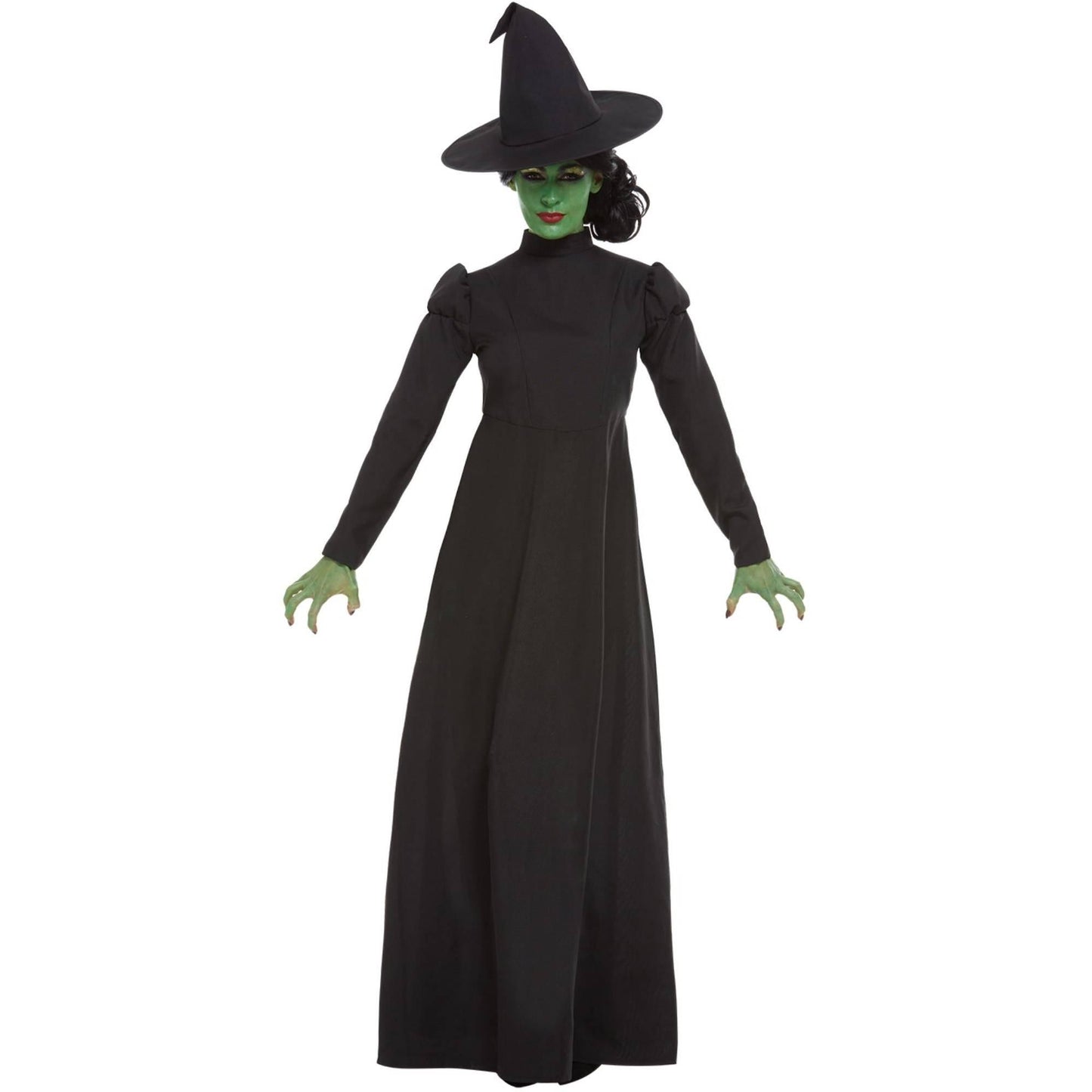 Black - Back - Smiffys Womens-Ladies Wicked Witch Costume Set
