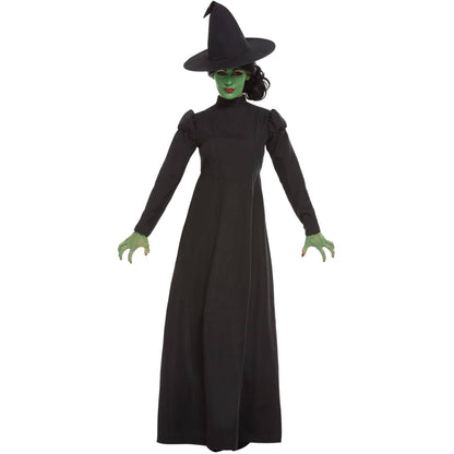 Black - Back - Smiffys Womens-Ladies Wicked Witch Costume Set
