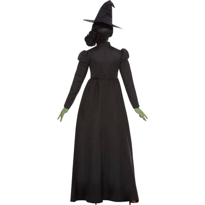 Black - Side - Smiffys Womens-Ladies Wicked Witch Costume Set