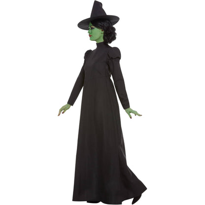 Black - Lifestyle - Smiffys Womens-Ladies Wicked Witch Costume Set