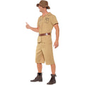 Brown - Lifestyle - Smiffys Mens Safari Costume Set