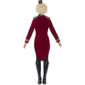 Red-Black - Side - Smiffys Womens-Ladies Ringmaster Costume Set