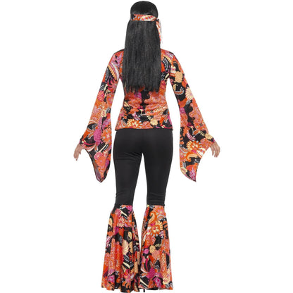 Multicoloured - Side - Smiffys Womens-Ladies Willow The Hippie Costume Set