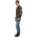 Brown - Lifestyle - Top Gun Unisex Adult Costume Jacket