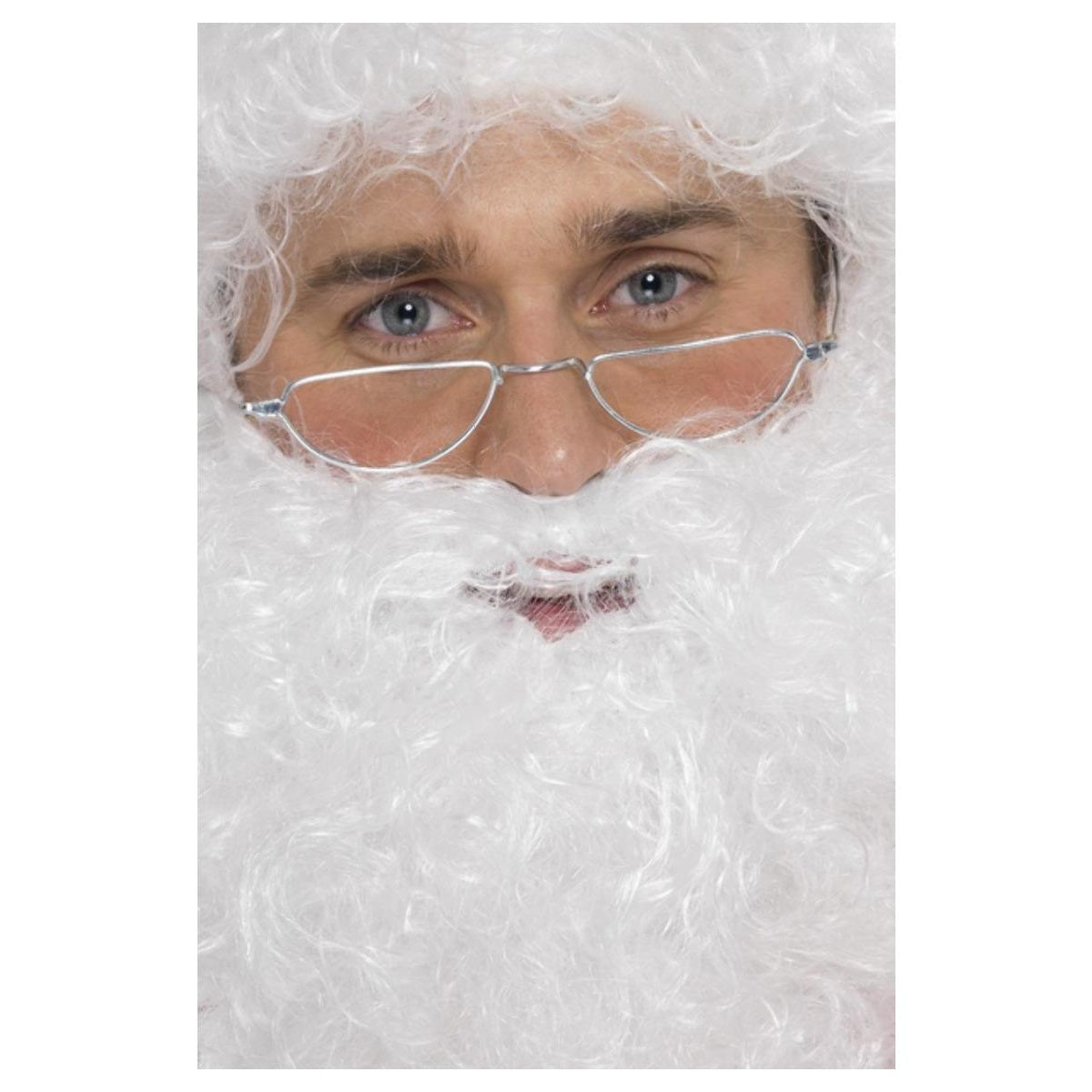 Silver - Front - Smiffys Unisex Adult Santa Half Moon Costume Prop