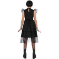 Black - Side - Smiffys Girls Gothic Prom Costume Dress