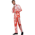 Red-White - Lifestyle - Smiffys Mens Blood Drip Costume Suit