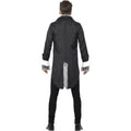 Grey-Black - Side - Smiffys Unisex Adult Deluxe Big Bad Wolf Costume Set