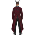 Red-Black - Side - Smiffys Mens Deluxe Devil Costume Set
