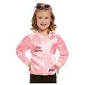Pink - Front - Grease Childrens-Kids Pink Ladies Jacket