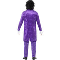 Purple - Side - Smiffys Mens 80s Musician Costume Set