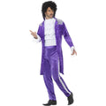 Purple - Lifestyle - Smiffys Mens 80s Musician Costume Set
