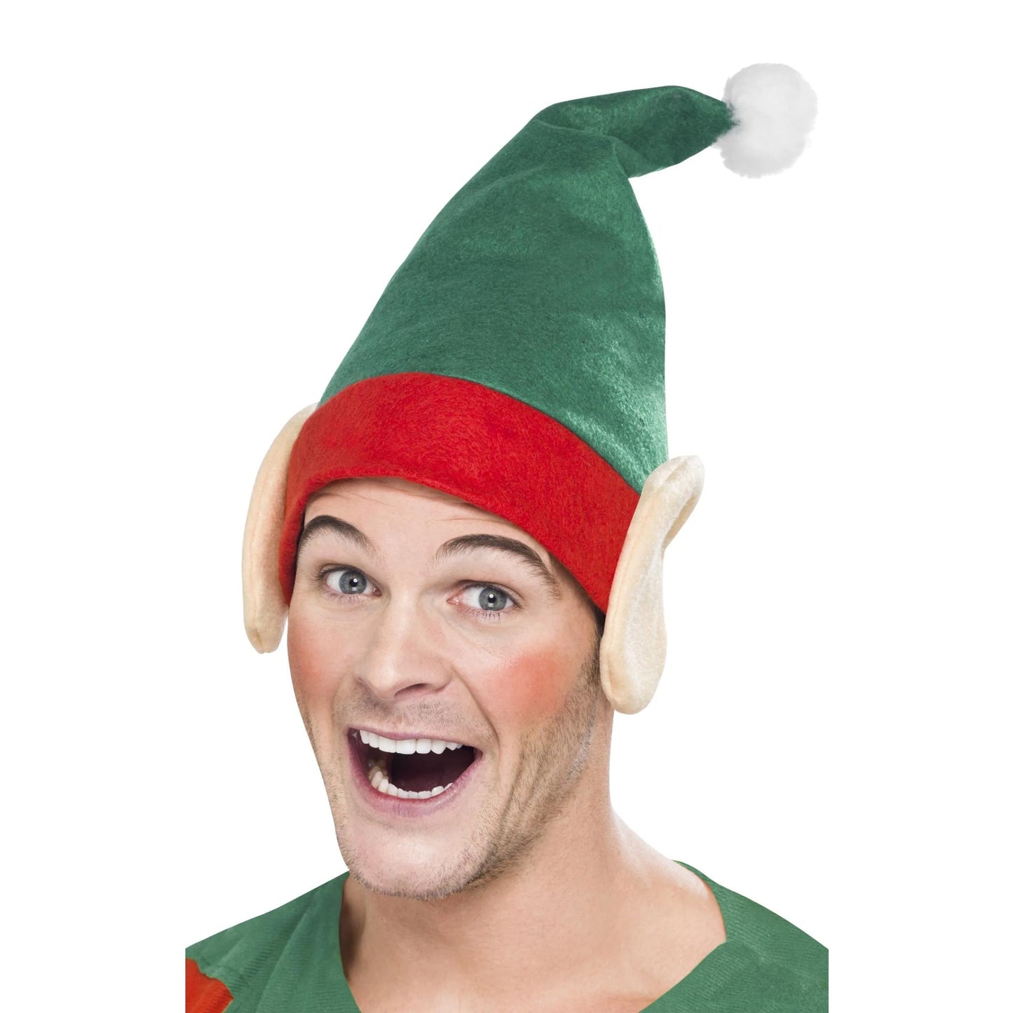 Green - Back - Smiffys Elf Costume Hat