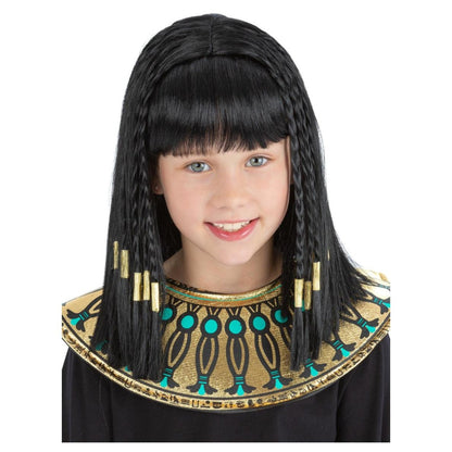 Black - Front - Smiffys Girls Cleopatra Wig