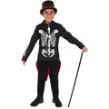 Black - Lifestyle - Smiffys Boys Senor Skeleton Day Of The Dead Costume Set