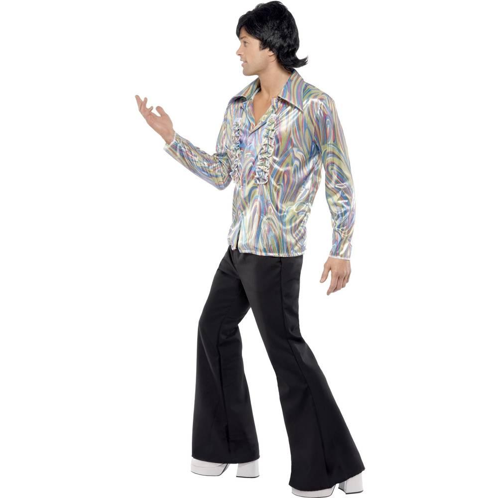 Black-Multicoloured - Lifestyle - Smiffys Mens 1970s Retro Costume Set