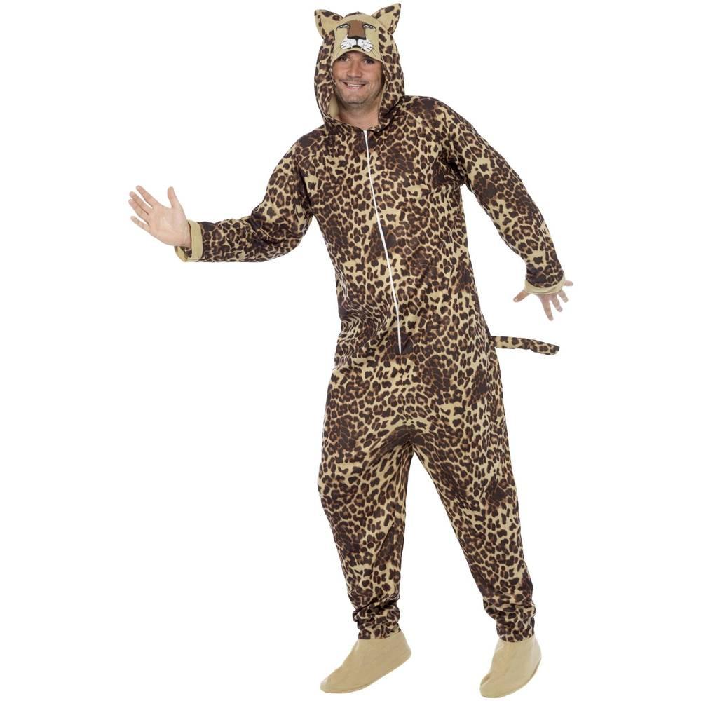 Brown - Lifestyle - Smiffys Unisex Adult Leopard Costume