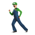 Blue-Green - Front - Super Mario Boys Luigi Costume Set