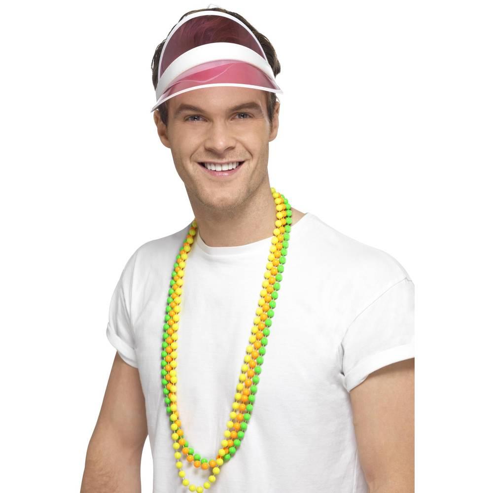 Pink-White - Side - Smiffys 80s Sun Visor